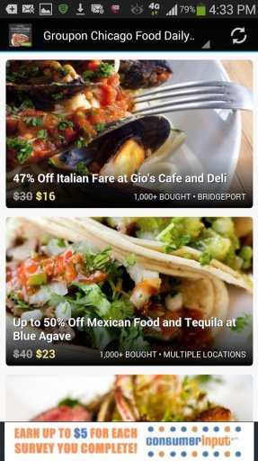 Groupon Chicago Food Deals截图5