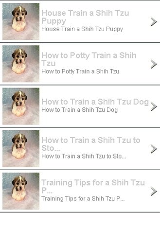 Shih Tzu Training截图1