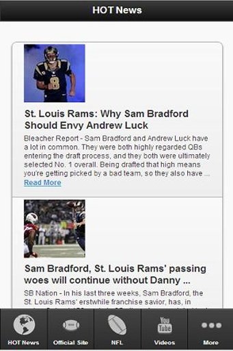 St. Louis Rams News Pro截图2