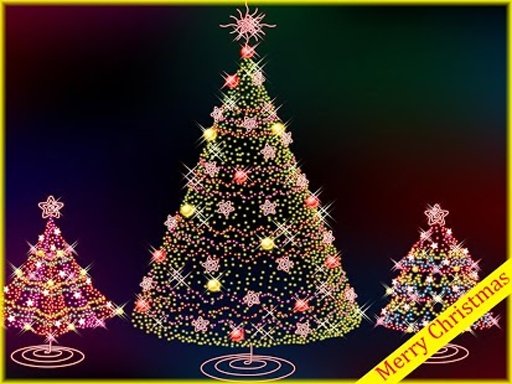 Christmas Tree 3D HD Wallpaper截图3