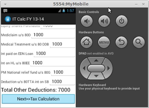 INCOME TAX CALCULATOR FY 13-14截图6