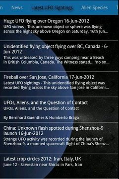 UFO Encyclopedia截图