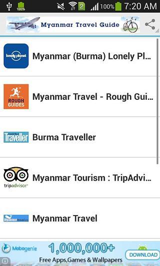 Myanmar Travel Guide截图4