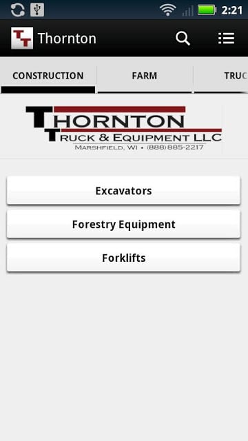 Thornton Truck &amp; Equipment LLC截图1