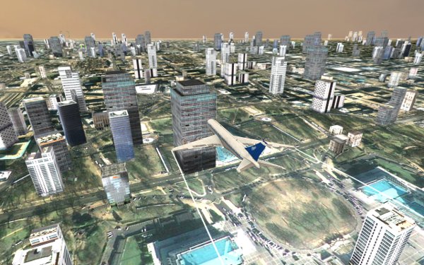 Flight Simulator: City Plane截图6