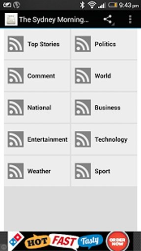 Sydney Morning Herald RSS截图4