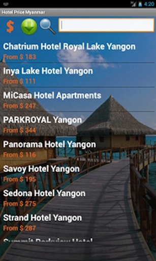 Hotel Price Myanmar截图8