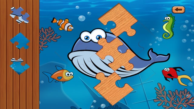 幼儿海洋动物智力拼图游戏截图8