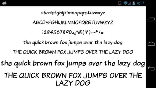 Clean Fonts 50截图4