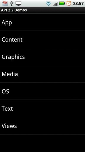 Android 2.2 API Demos截图3