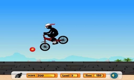 Stunt Dirt Bike -Stickman Rush截图4