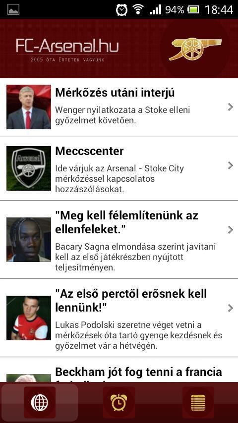 FC-Arsenal.hu截图2