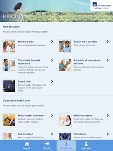 AXA PPP healthcare My Health截图9