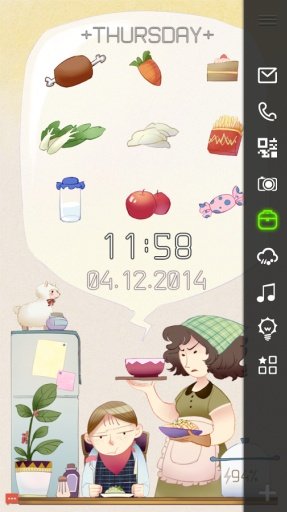 Picky Chid Live Locker Theme截图2