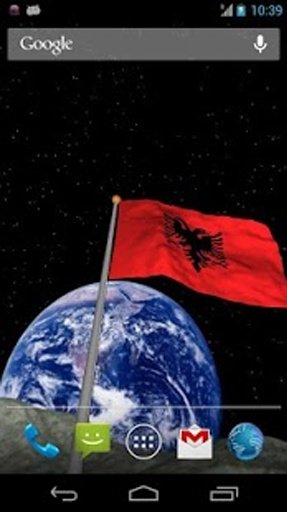 Real Albania Flag Live Wall截图5