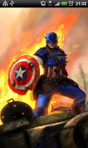 Captain America Live Wallpaper截图3
