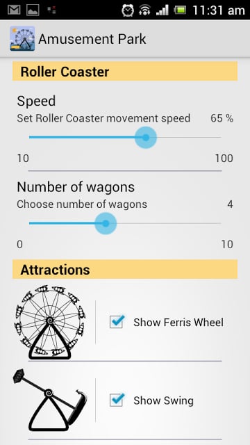 Amusement Park Live Wallpaper截图11