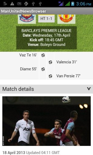 Man United News Browser截图7