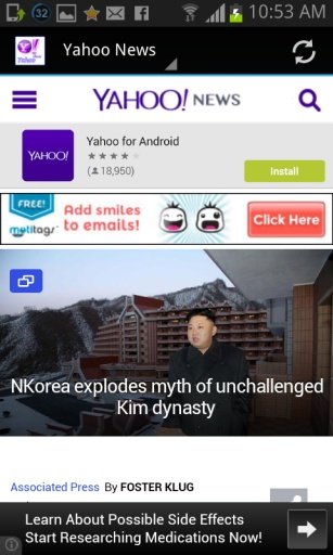 Yahoo News Faster截图2