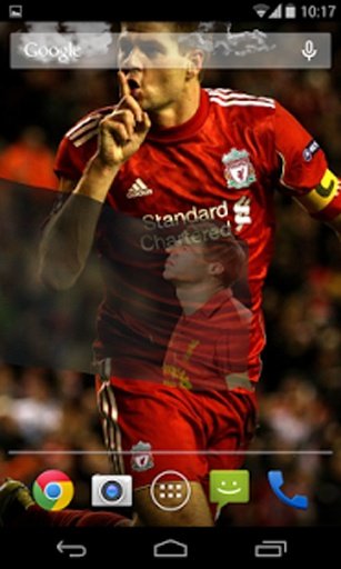 3D Steven Gerrard Wallpaper截图11