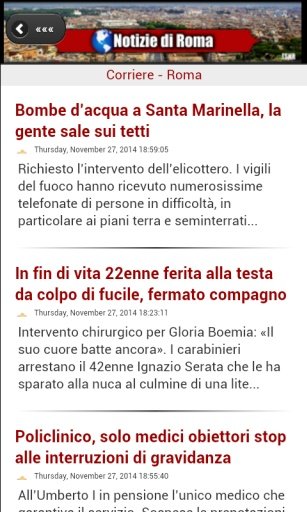 Notizie di Roma截图1