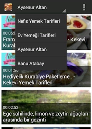 Video Yemek Tarifleri截图2