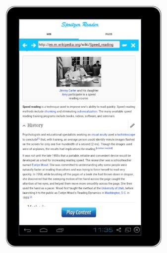 Speed Reader Spritzer Free截图8