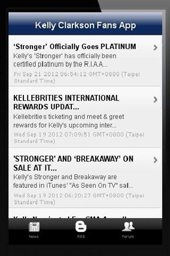 Kelly Clarkson Fans App截图6