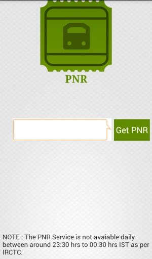 Indian Railways PNR截图1