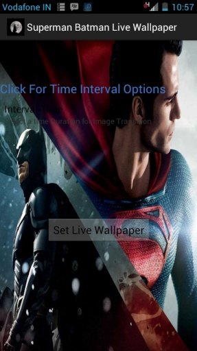 Batman Superman Live Wallpaper截图3