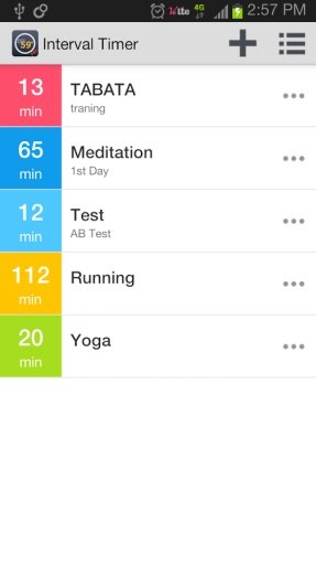 Interval Timer Meditation截图1