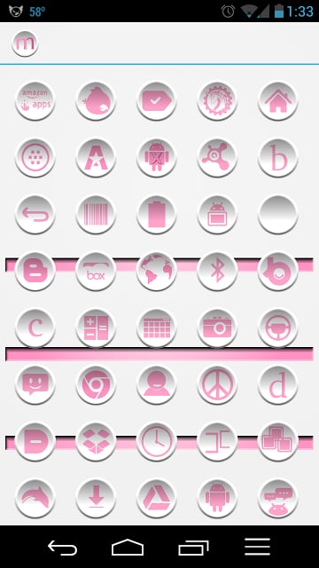 Smartees Pink Icon Pack截图2