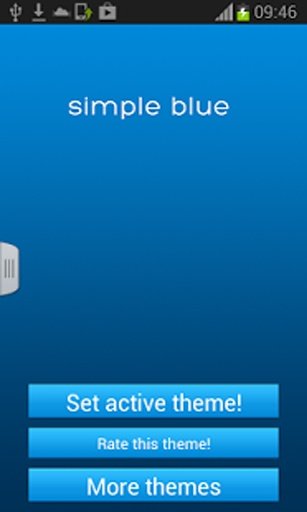 简单的蓝色键盘截图9