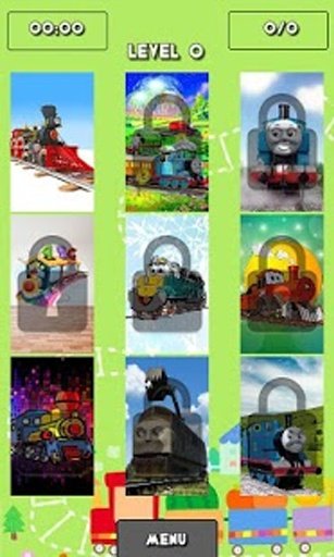 Trains Puzzles games‏截图4