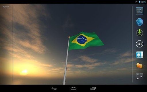 Real Brazil Flag Free截图1