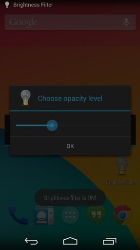Full Screen Brightness Filter截图3
