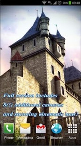 Castle 3D Free live wallpaper截图10