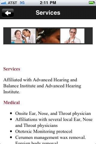 Advanced Hearing Aid Clinic截图5