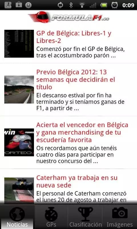 FormulaF1.es oficial截图6