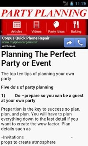 Party Planning截图4