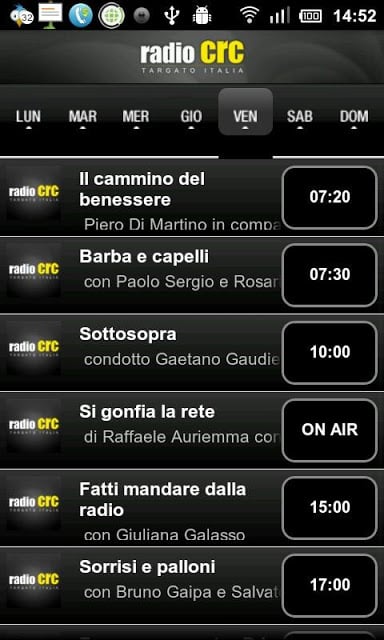 RADIO C.R.C. Targato Italia截图2