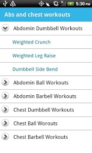 Abs &amp; Chest Workouts截图1