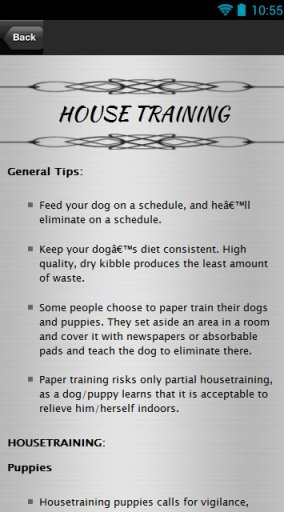 Cat and Dog Training Info截图1