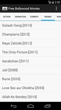 Free Bollywood Movies截图