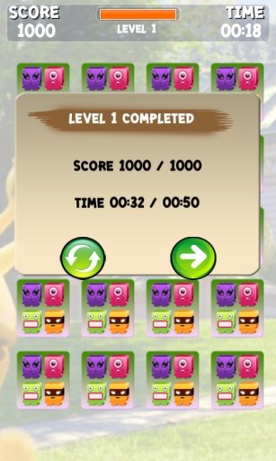 Monsters Cube : Memory Game截图2