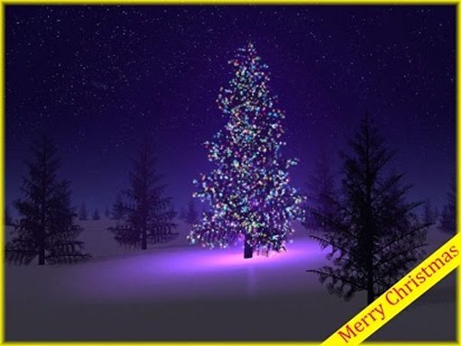 Christmas Tree 3D HD Wallpaper截图1