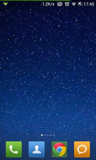 Night Sky Stars LWP截图1