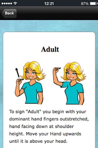 Baby Sign Language Free!截图5