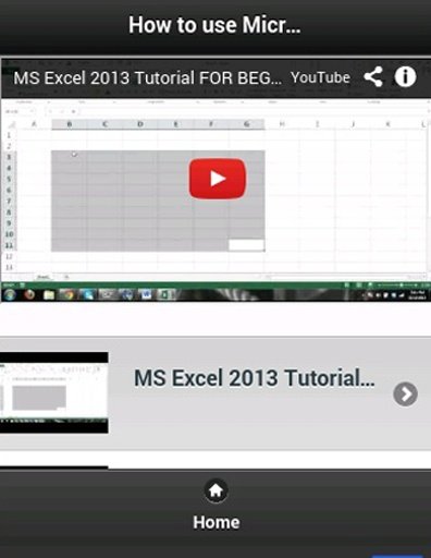 How to use Excel Free Apps截图5