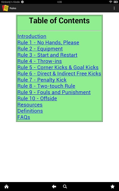 Simple Soccer Rules截图2